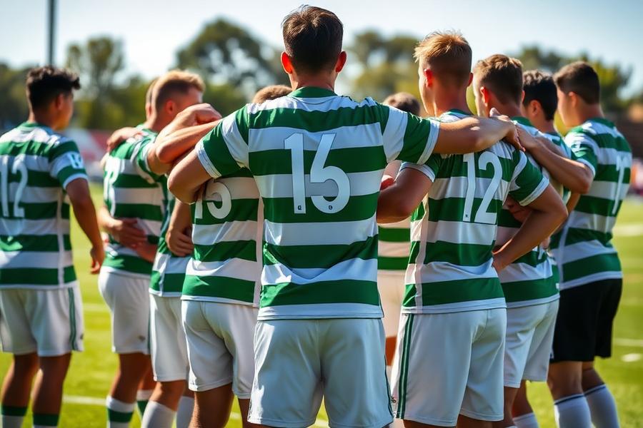 Team huddle